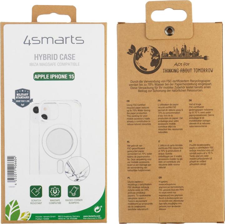 Actual product image 4smarts Hybrid Case Ibiza (Apple iPhone 15)