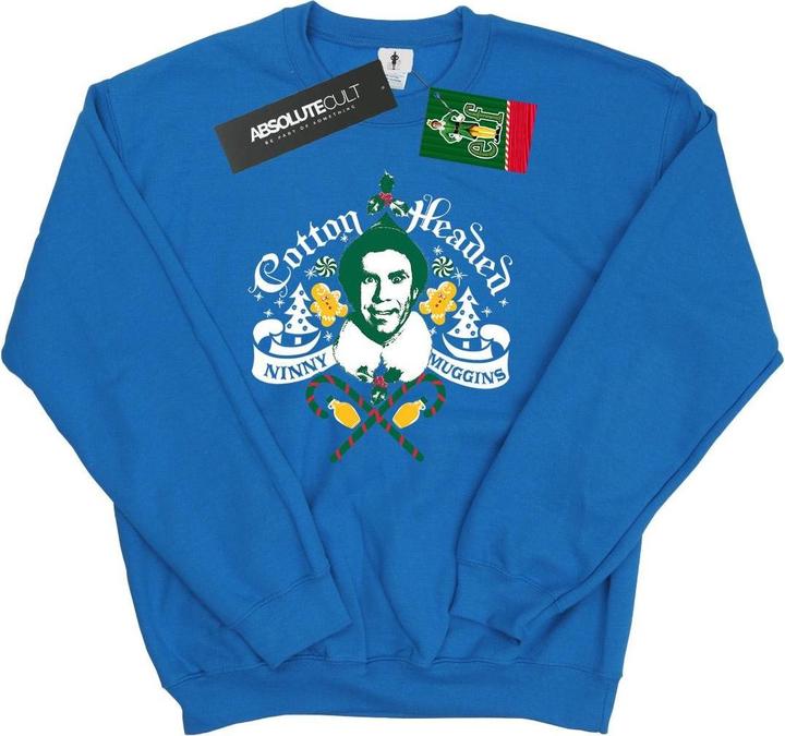 Elf Cotton Headed Ninny Muggins Sweatshirt (S)