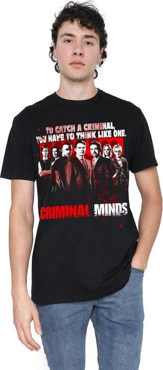 Immagine prodotto Criminal Minds Think Like One Maglietta Uomo (S)