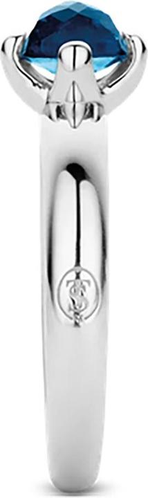 Immagine prodotto Ti Sento Milano Anello con cristallo blu 12126DB (56, 925 Argento)