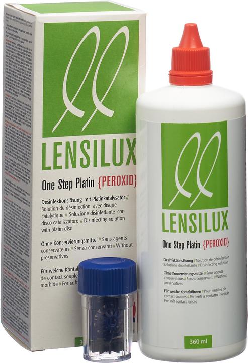 Actual product image Lensilux One Step (Peroxide) Platinum + Catalyst Container Solvent (Peroxide system, 360 ml)
