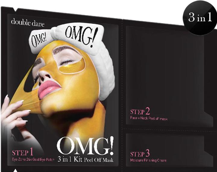 Actual product image Doc Johnson 3in 1 Kit Peel Off Mask (1 ml)