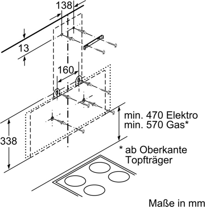 Image du produit Bosch Hausgeräte DWK095G60 (Hotte murale)