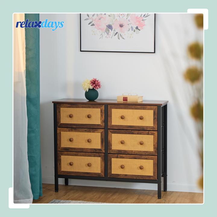 Image du produit Relaxdays Kommode (100 x 32 x 83 cm)