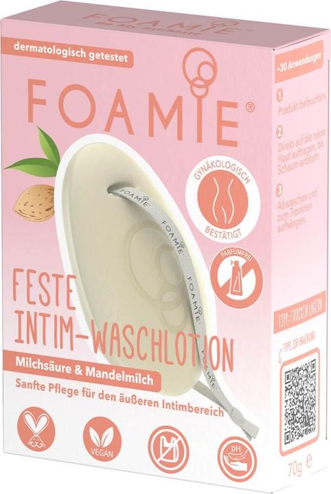 Actual product image Foamie - Solid Intimate Wash Lotion