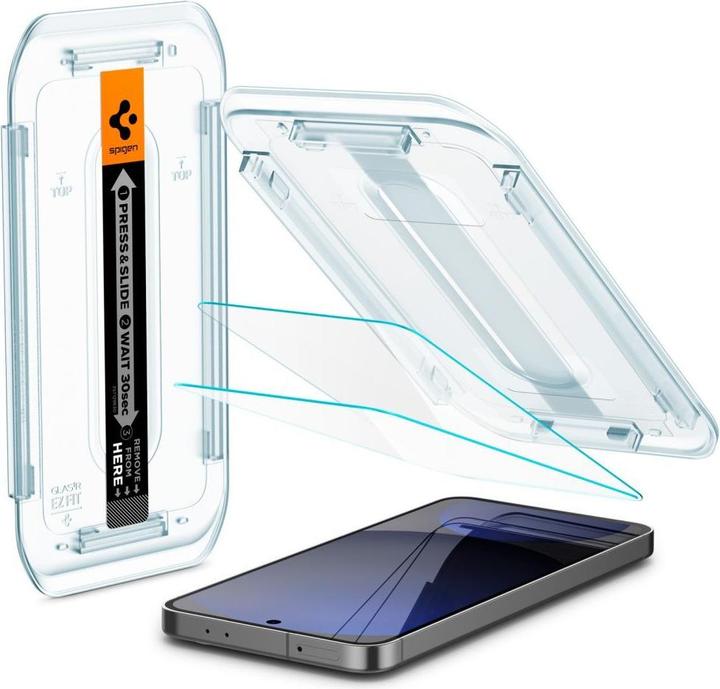 Immagine prodotto Spigen GLAS.tR EZ Fit (2 Pezzo/i, Samsung Galaxy S24 FE, Samsung Galaxy A56)