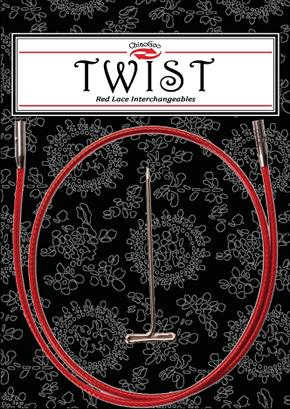 Actual product image ChiaoGoo Rope TWIST Red