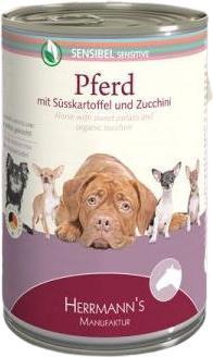 Produktbild Herrmann's Pferd mit Süsskartoffel und Zucchini (Adult, 1 Stk., 400 g)