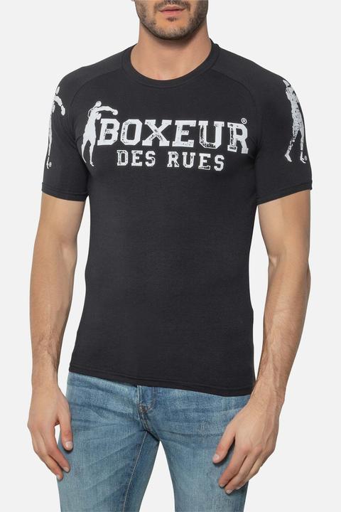 Actual product image Boxeur des Rues T-Shirt Logo Raglan T-Shirt (M)