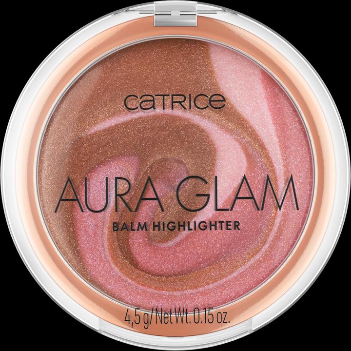 Catrice Aura Glam Balm Highlighter baume illuminateur A Swirl of Rose (#BA5255 Keep A Juicy Secret, Highlighter)