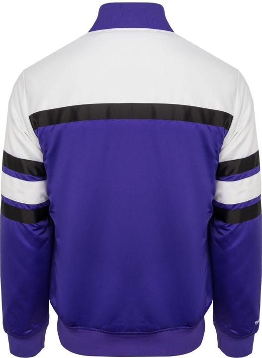 Actual product image Mitchell & Ness M&N Heavyweight Satin Jacket - SCRIPT Sacramento Kings - XL (XL)