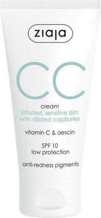 Ziaja CC CREAM correctora para pieles irritadas y sensibles 50 ml