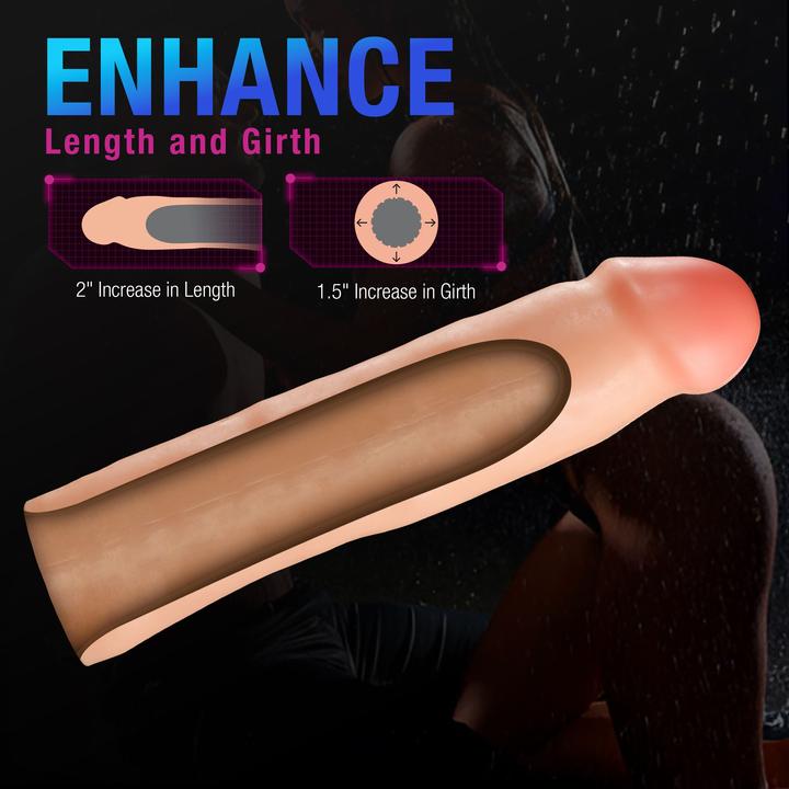 Productafbeelding Blush performance plus 2 inch silicone penis xtender beige