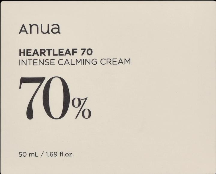 Immagine prodotto Anua Heartleaf 70 Crema Calmante Intensa (50 ml)