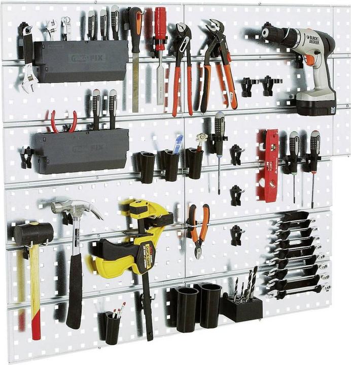 Raaco Perforated Plate Set Clip Set 38