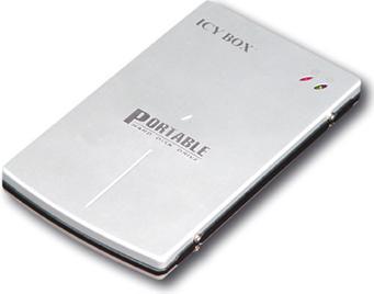 Image du produit Icy Box IB-250U, Boîtier alu 2.5", ATA, USB, argenté (2.5")