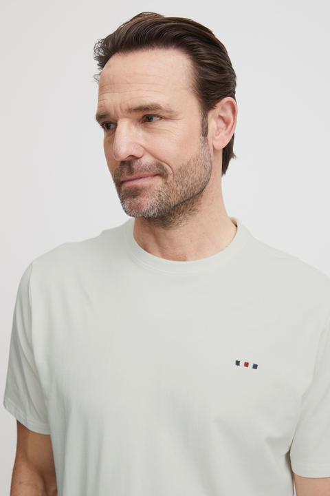 Produktbild FQ1924 FQTom SS basic tee w logo - T-shirt - 21900414 (XL)