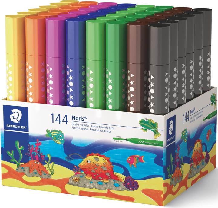 Actual product image Staedtler Noris® jumbo 328-B (12 colours, 48 x)