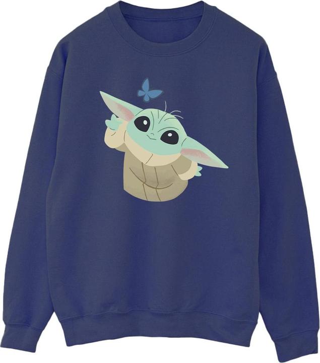 Star Wars The Mandalorian Butterfly Catching Sweatshirt (S)