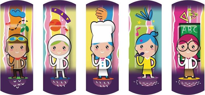 Produktbild 3M Display Kinderpflaster Happy Kids Professions 12 Stück (1 x)