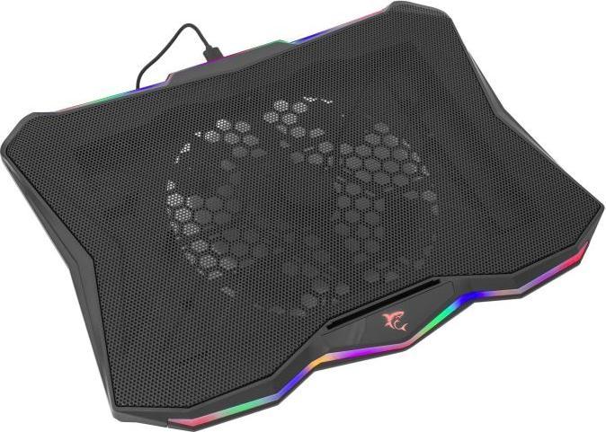 Immagine prodotto White Shark Supporto di raffreddamento per laptop Glacier, fino a 17,3", 1 ventola silenziosa
