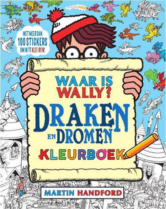 Produktbild Wo ist Wally? Drachen und Träume Malbuch