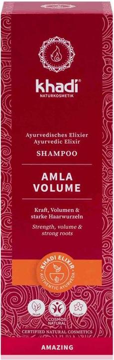 Actual product image Khadi Amla Volume (200 ml, Liquid shampoo)