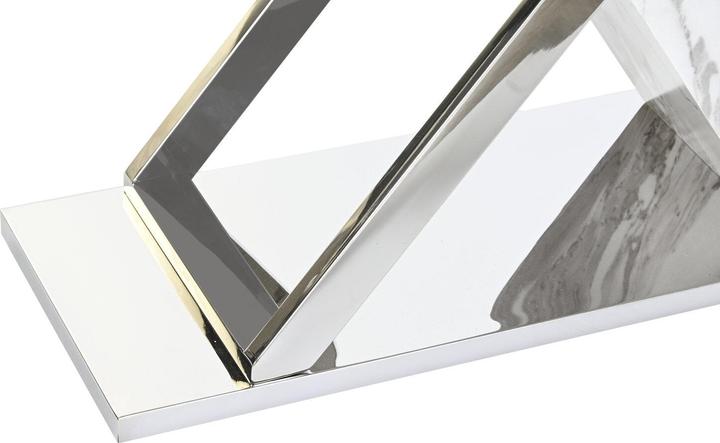 Produktbild DKD Home Decor Console White Grey Silver Crystal Steel 120 x 40 x 75 cm (120 x 40 x 75 cm)