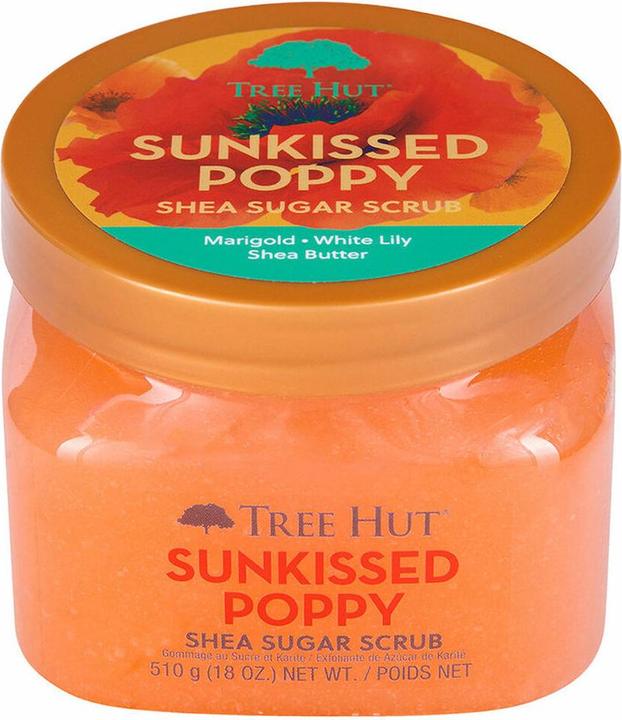 Tree Hut Sunkissed Poppy Shea Sugar Scrub 18 oz