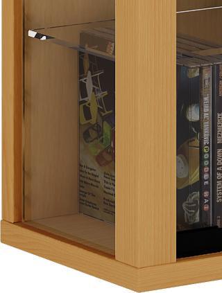 Actual product image VCM Collection wall display case wood glass Vitrosa Maxi (59 x 18 x 114 cm)
