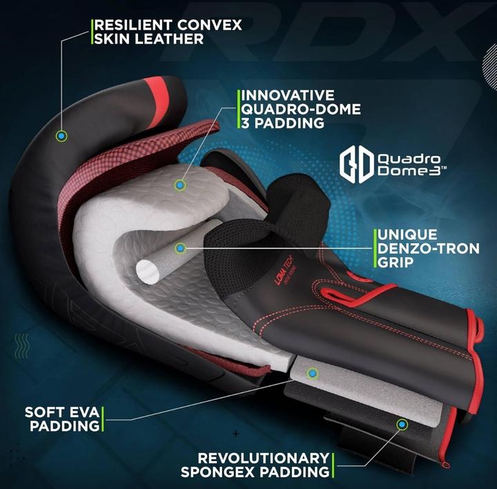 Produktbild Rdx F6 KARA Boxhandschuhe (8 OZ, 10)