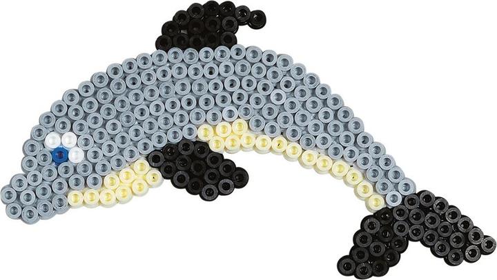 Actual product image Hama Perlen Pin Plates Dolphin - Seahorse - Frog - Dragon