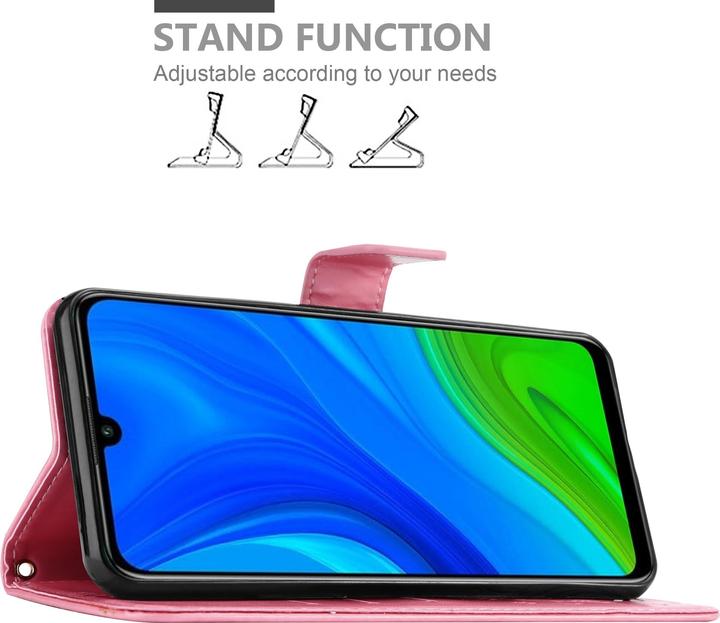Image du produit Cadorabo Couverture du livre de fleurs (Huawei P Smart (2020))