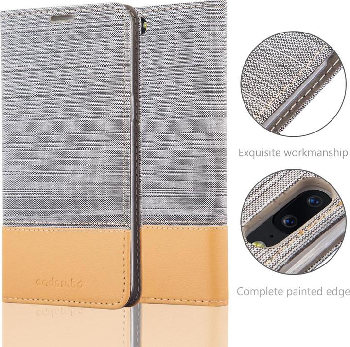 Immagine prodotto Cadorabo Custodia a libro in jeans per OnePlus 5 (OnePlus 5)