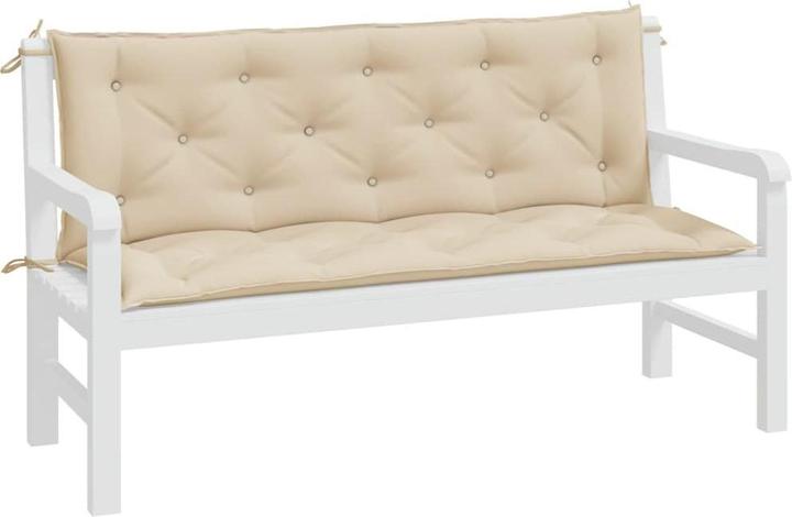 Produktbild VidaXL Gartenbank-Auflagen 2 Stk. O x ford-Gewebe (150 x 50 x 7 cm)