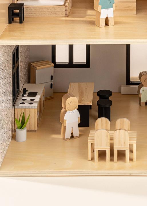 Produktbild Coco Village Puppenhaus Küchenmöbel & Zubehör (12 Stück)