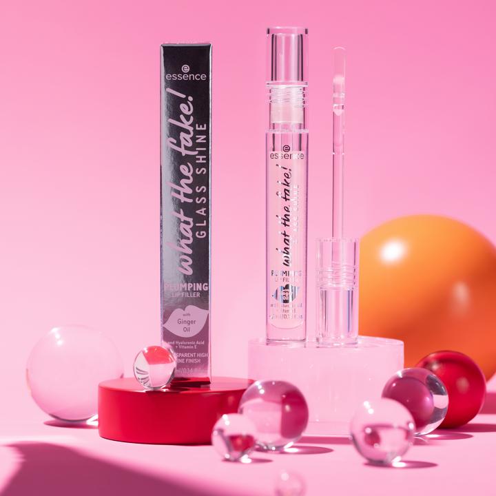 Immagine prodotto essence what the fake! GLASS SHINE PLUMPING LIP FILLER (01 Oh So Glassy)