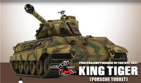 Produktbild VSTank German King Tiger- 2.4G Desert camouflage (RTR Ready-to-Run)