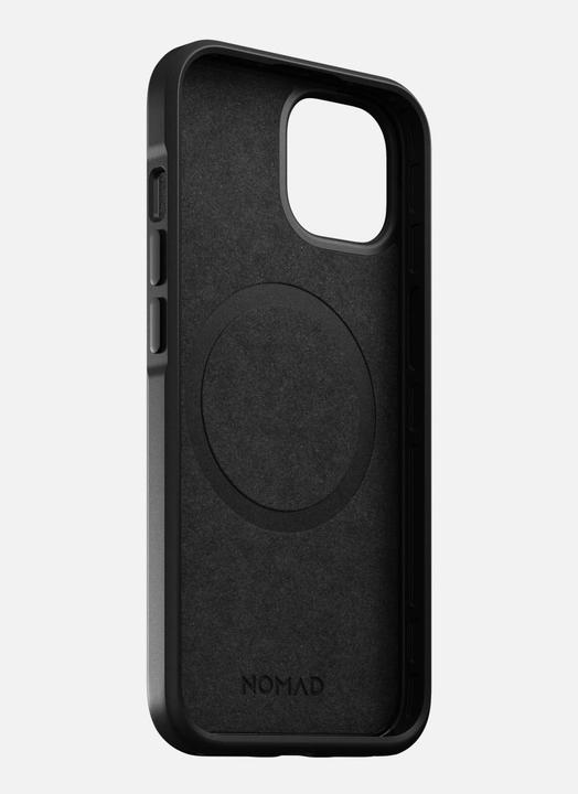 Actual product image Nomad Back Cover Modern Leather Horween iPhone 14 Black (Apple iPhone 14)