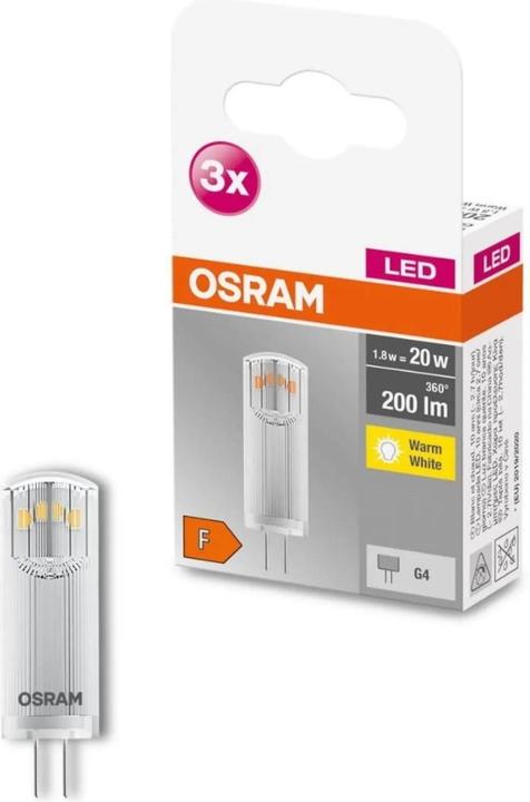 Produktbild Osram Led Base Pin G4 (G4, 1.80 W, 200 lm, 3 x, F)