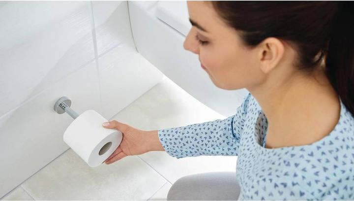 Produktbild tesa SMOOZ WC Ersatzrollenhalter inkl. Klebelösung ohne Bohren