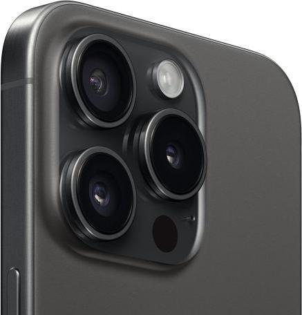 Actual product image Re!commerce iPhone 15 Pro Max 256GB Noir AB - Comme neuf (256 GB, Black, 6.70", 48 Mpx, SIM + eSIM, A / Like new)