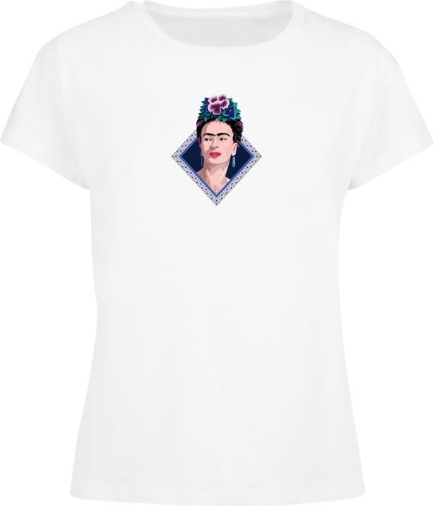 Actual product image Merchcode Ladies Frida Kahlo - Square Box Tee - 118565 (XL)