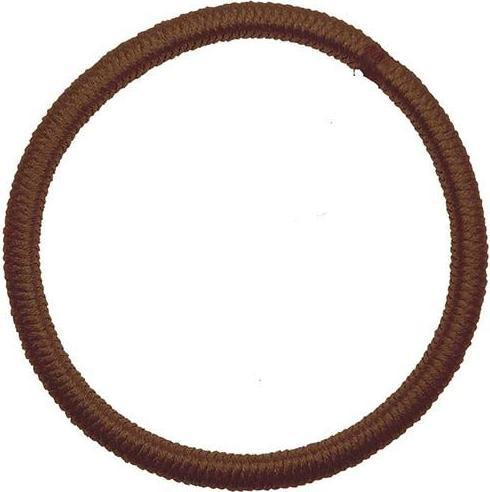 Efalock hair tie small brown 10pcs (Haargummi)