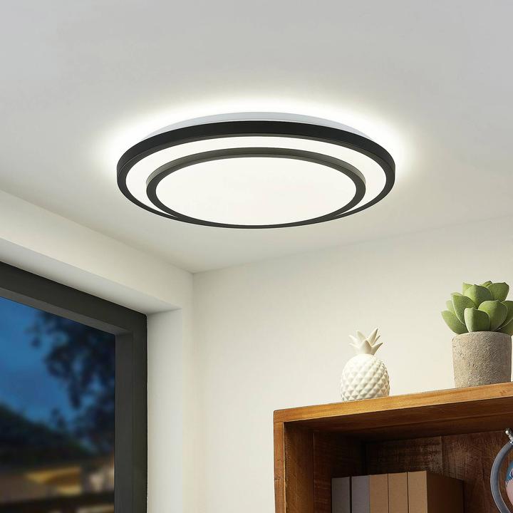 Actual product image Lindby Essina LED ceiling light, CCT, dimmable (4800 lm)