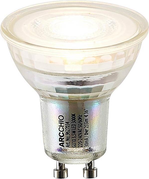Arcchio LED-Reflektor GU10 3,5W 3.000K 36° Glas (GU10, 3 W, 230 lm, 1 x, F)
