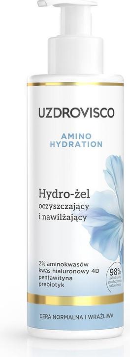 Image du produit Uzdrovisco Amino Hydration hydro-żel oczyszczający i nawilżający 200ml (Chiffons de nettoyage, 200 ml)