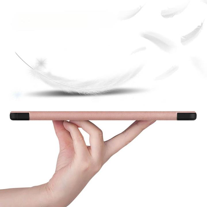 Actual product image Cover-Discount Galaxy Tab A9 - Tri-fold Smart Case pink (Galaxy Tab A9)