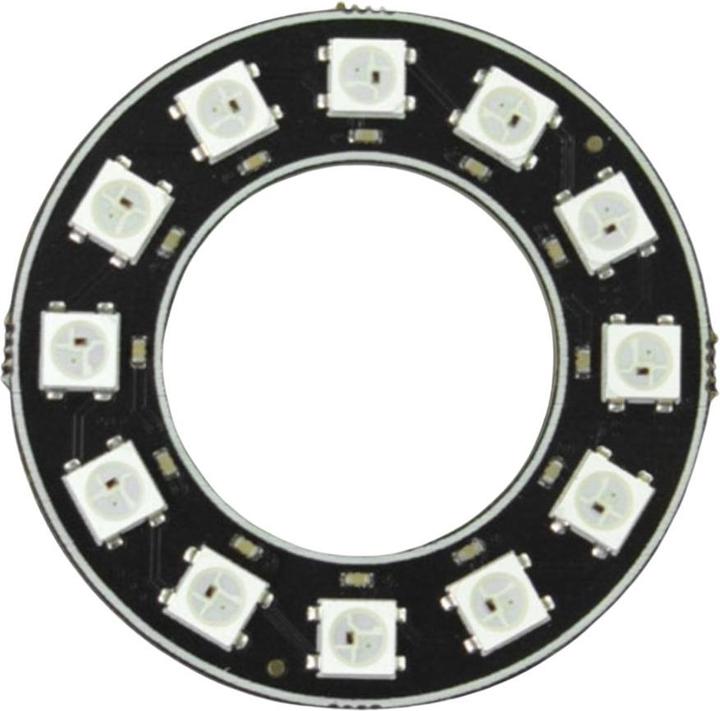 Actual product image DFRobot Neopixel Ring 12x WS2812 RGB LED