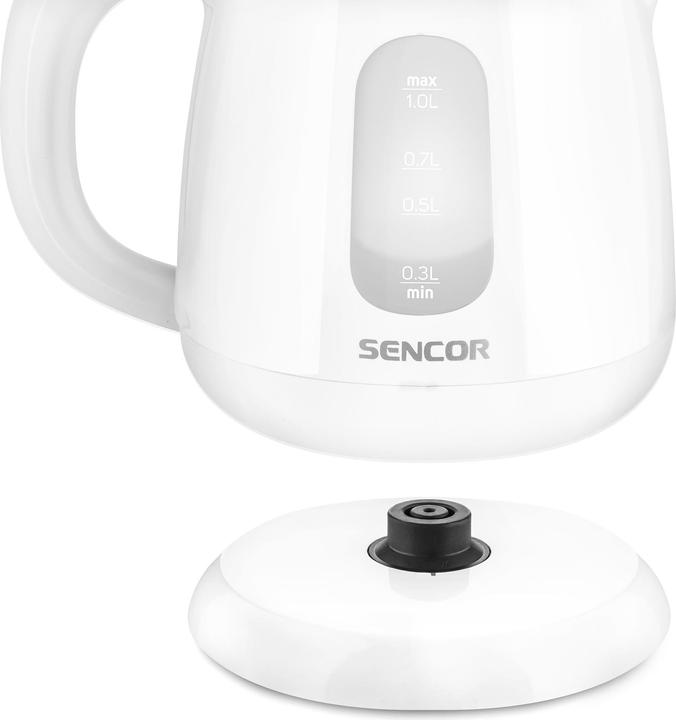 Actual product image Sencor SWK 1010WH Electric kettle 1 L 1100 W White (1 l)